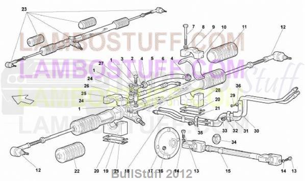 2005 Lamborghini MURCIELAGO ROADSTER ARABIA STEERING (43.03.00)